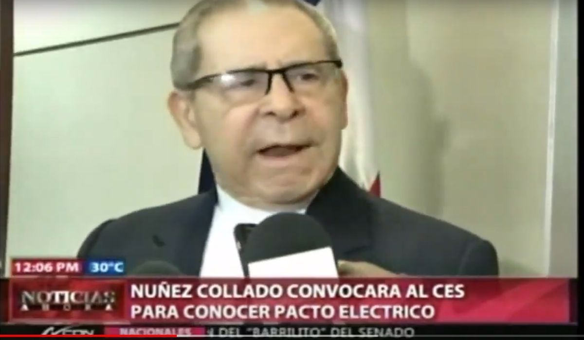 VIDEO:  Entrevista de Noticias CDN a Monseñor Agripino Núñez sobre el Pacto Eléctrico