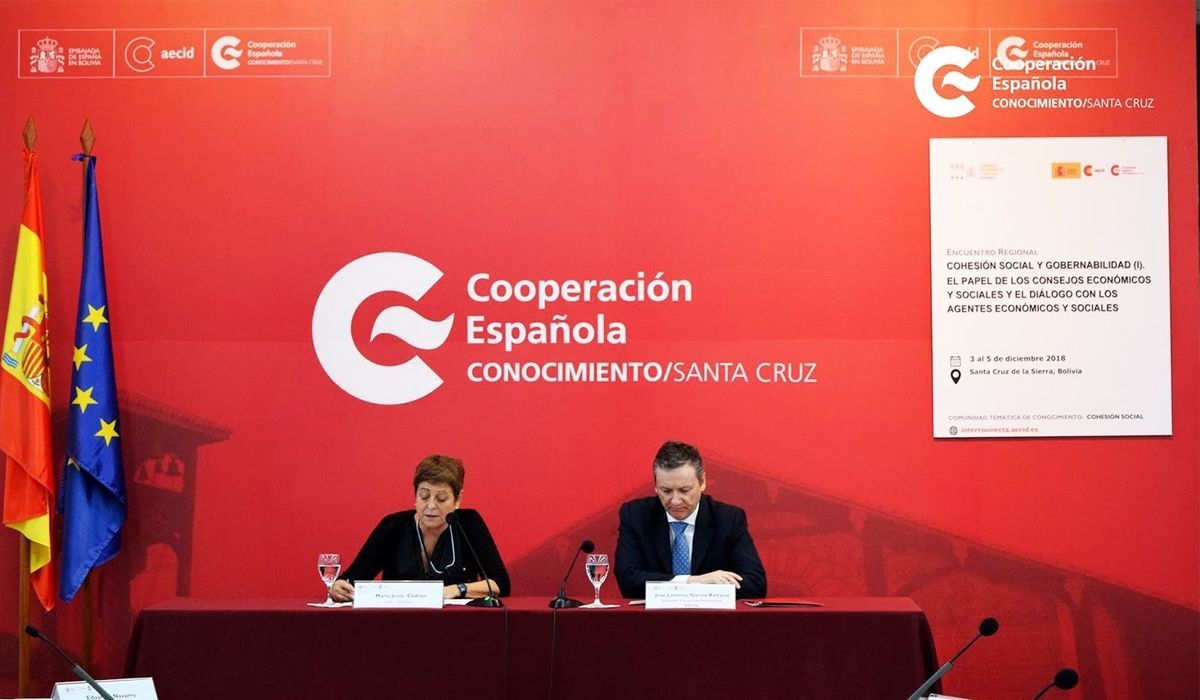 Nota de Prensa: ENCUENTRO SOBRE COHESIÓN SOCIAL Y GOBERNABILIDAD EN SANTA CRUZ DE LA SIERRA, BOLIVIA