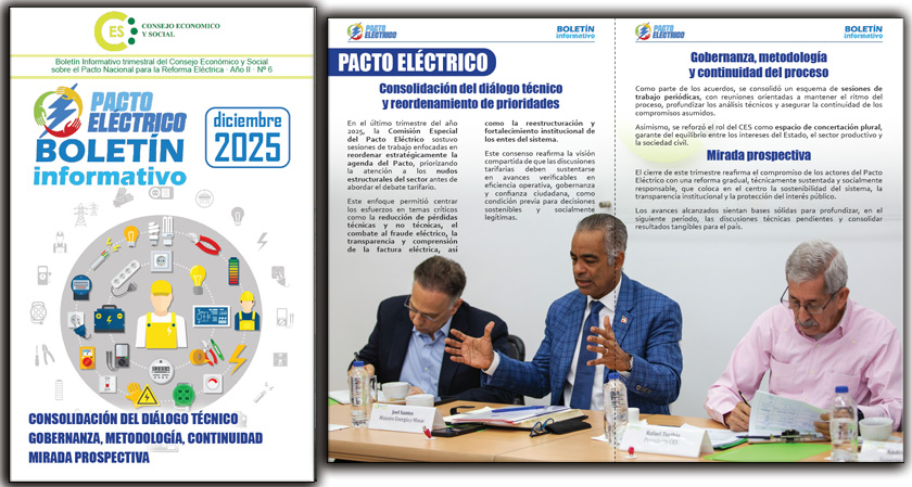 Boletín Informativo Nº 6 del Pacto Eléctrico