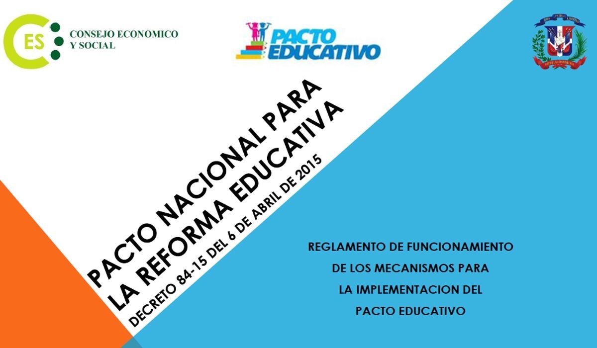 Pacto Educativo - Decreto 84-15 - Reglamento