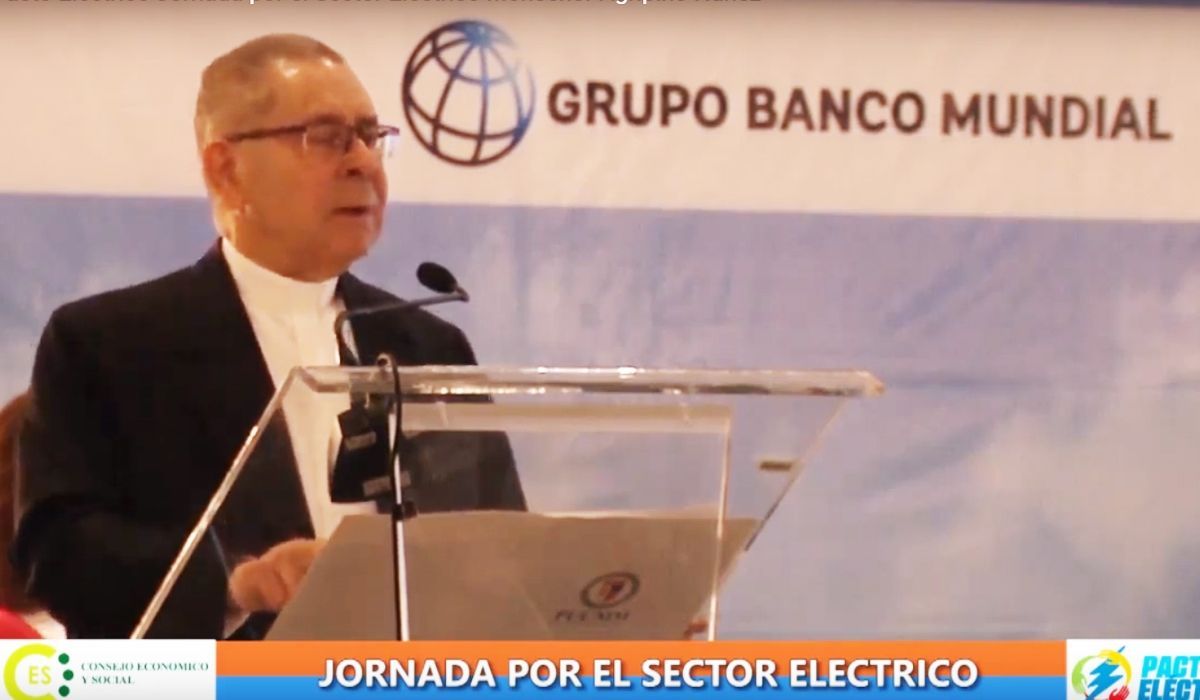 VIDEO: Jornada por el Sector Eléctrico - Palabras de apertura - Monseñor Agripino Núñez