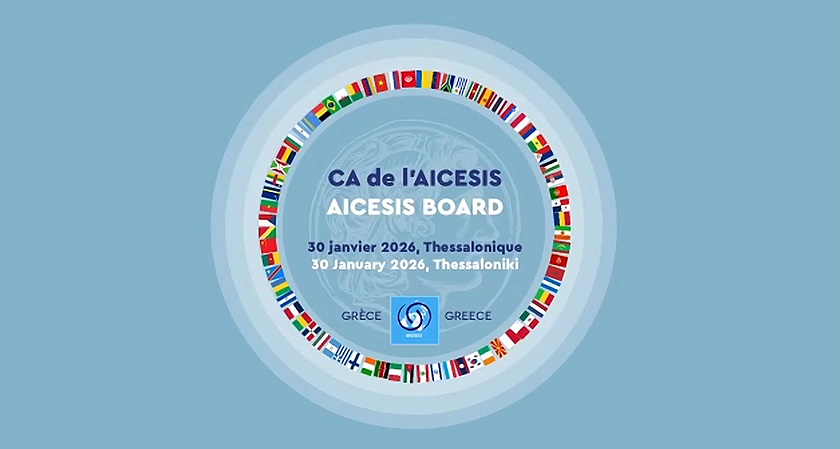 AICESIS Consejo de Administración y Taller en Tesalónica, Grecia