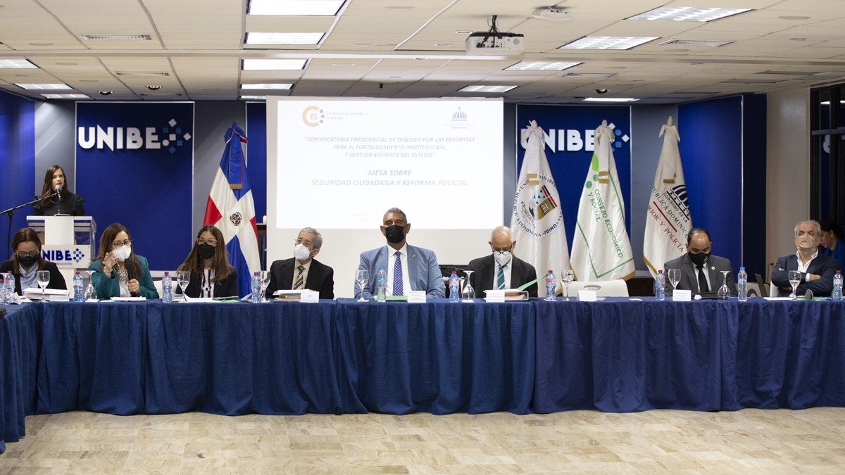 Apertura de la Mesa Temática sobre Seguridad Ciudadana y Reforma Policial