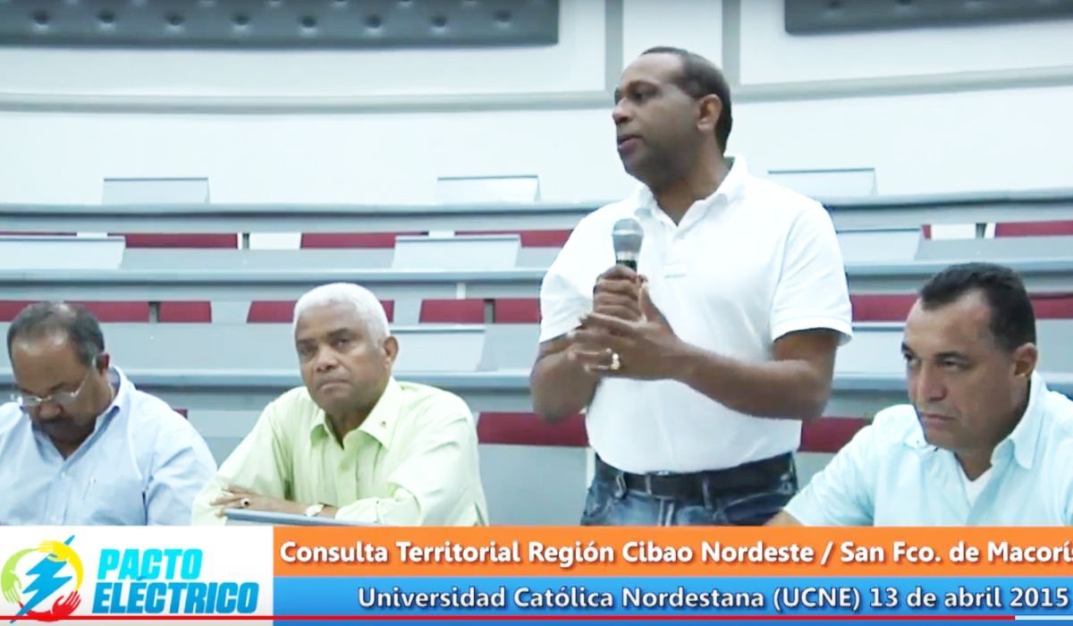 VIDEO: Pacto Eléctrico. Consulta Territorial Región Cibao Nordeste, San Francisco de Macorís (segunda visita)