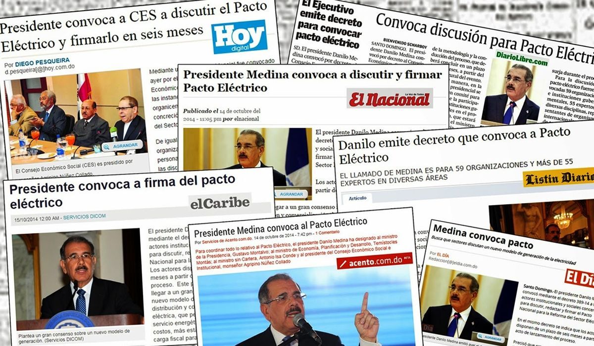 Convocatoria Pacto Nacional para la Reforma del Sector Eléctrico
