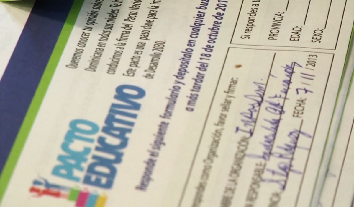 Pacto Educativo: Extienden hasta el 8 de noviembre la fecha límite para entrega de formularios de consulta