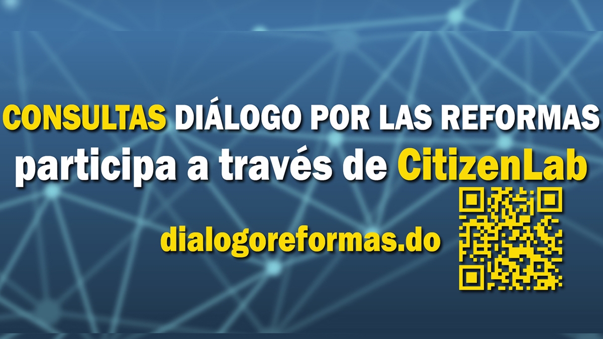 Nota de Prensa: DIÁLOGO POR LAS REFORMAS Consultas a través de plataforma CitizenLab