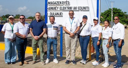 CONAMIGUA visita CODEVI y Mercado Binacional de Dajabón