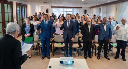 Juramentación del nuevo Pleno de Integrantes del Consejo Económico y Social